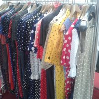 Vestiti e Camicie Pois Vintage '80 - 20 Kg