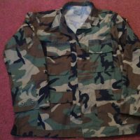 Camicia Militare Americana Woodland