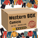 Western Box Camicie Stile Western 10 Pz Grado A