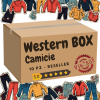 Western Box Camicie Stile Western 10 Pz Grado A