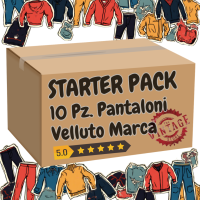 Pantaloni in Velluto e Corduroy di Marca 10 pz.